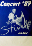 STIVELL, ALAN - 1987 - Plakat - Live In Concert Tour - Poster