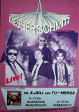 MESSERSCHMITT - 1981 - Konzertplakat - Wheeler Dealer - Tourposter - Berlin