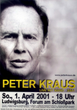 KRAUS, PETER - 2001 - In Concert - Live Mit Band Tour - Poster - Ludwigsburg
