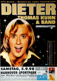 KUHN, DIETER THOMAS - 1998 - In Concert - Sommernacht Tour - Poster - Hannover