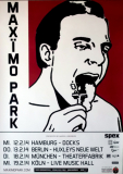 MAXIMO PARK - 2014 - Plakat - Concert - To much Information Tour - Poster