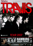 TRAVIS - 2007 - Plakat - Live In Concert - Boy with no...Tour - Poster - Hamburg