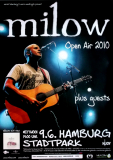 MILOW - 2010 - Konzertplakat - Concert - Open Air - Tourposter - Hamburg