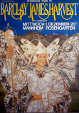 BARCLAY JAMES HARVEST - 1976 - Konzertplakat - Concert - Tourposter - Mannheim