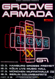 GROOVE ARMADA - 2003 - Live In Concert - Love Box Tour - Poster