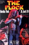 FLOCK, THE - 1970 - Hardin & York - Live In Concert Tour - Poster - Offenbach