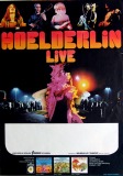 HOELDERLIN - 1978 - Tourplakat - In Concert - Traumstadt - Tourposter