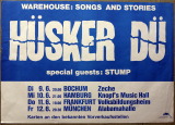 HSKER D - 1987 - Plakat - Live In Concert - Warhouse Tour - Poster