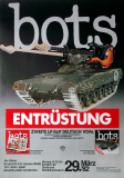 BOTS - 1982 - Klaus Lage - In Concert - Entrstung Tour - Poster - Dortmund