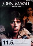 MAYALL, JOHN - 1979 - Konzertplakat - In Concert - Tourposter - Erlangen