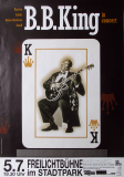 KING, B.B. - 1998 - Live In Concert - Olu Dara Tour - Poster - Hamburg