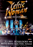 CELTIC WOMAN - 2015 - Plakat - Live In Concert Tour - Poster - Dsseldorf