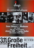DA UNIVERZAL PLAYAZ - 2002 - In Concert - Dave Stewart - Jimmy Cliff - Poster