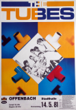 TUBES, THE - 1981 - In Concert - Completion Backward Tour - Poster - Offenbach
