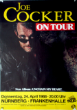 COCKER, JOE - 1988 - In Concert - Unchain my Heart Tour - Poster - Nrnberg