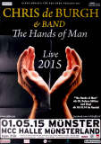 DE BURGH, CHRIS - 2015 - In Concert - The Hands of Man Tour - Poster - Mnster