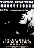 SHEPARD, VONDA - 2004 - In Concert - Retrospective Tour - Poster - Hamburg