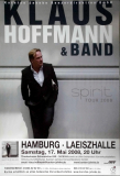 HOFFMANN, KLAUS - 2008 - Plakat - In Concert - Spirit Tour - Poster - Hamburg