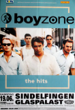 BOYZONE - 1999 - Live In Concert - The Hits Tour - Poster - Sindelfingen