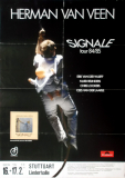 VAN VEEN, HERMAN - 1984 - Live In Concert - Signale Tour - Poster - Stuttgart