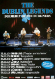 DUBLIN LEGENDS - THE DUBLINERS - 2013 - Plakat - Live In Concert Tour - Poster