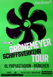 GR�NEMEYER, HERBERT - 2011 - In Concert - Schiffsverkehr Tour - Poster - M�nchen