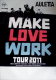 AULETTA - 2011 - Plakat - Live In Concert - Make Love Work Tour - Poster