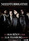 NEEDTOBREATH - 2010 - Tourplakat - In Concert - Outsiders - Tourposter