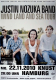 JUSTIN NOZUKA BAND - 2010 - Concert - Wind Land And Sea Tour - Poster - Hamburg