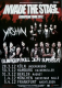 INSIDE THE STAGE - 2012 - Plakat - Yashin - In Concert Tour - Poster