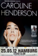 HENDERSON, CAROLINE - 2012 - In Concert - Jazz Love Tour - Poster - Hamburg
