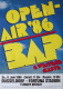 BAP - NIEDECKEN - 1986 - Live In Concert - Open Air Tour - Poster - Dsseldorf