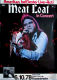 MEAT LOAF - 1978 - Konzertplakat - Bat out of Hell - Tourposter - Rsselheim