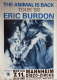 BURDON, ERIC - ANIMALS - 1988 - In Concert - Is Back Tour - Poster - Mannheim