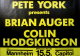 YORK, PETE - BRIAN AUGER - HODGKINSON - 1985 - In Concert Tour - Poster