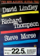 LINDLEY, DAVID - 1984 - Steve Morse - Thompson - In Concert Poster - Mannheim
