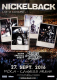 NICELBACK - 2016 - Konzertplakat - Concert - Monster Truck - Tourposter - Kln