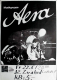 AERA - 1981 - Konzertplakat - Musikgruppe - Concert - Türkis - Tourposter