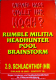 WIEVIEL HASS WOLLT - 1993 - Konzertplakat - Rumble Militia - Poster - Alsdorf