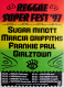 SUPER FEST - 1997 - Live In Concert - Sugar Minott - Reggae Tour - Poster