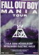 FALL OUT BOY - 2018 - Live In Concert - Mania Tour - Poster - Dsseldorf