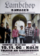 LAMBCHOP - 2006 - Konzertplakat - Concert - Damaged - Tourposter - Köln