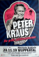 KRAUS, PETER - 2019 - In Concert - Jubiläumstournee Tour - Poster - Wuppertal