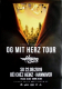 HERZOG - 2019 - In Concert - OG mit Herz Tour - Poster - Hannover