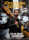 ZELTER, JONATHAN - 2019 - Plakat - Live in Concert Tour - Poster - Hannover