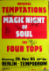 TEMPTATIONS - 2005 - Poster - In Concert - Berlin - Signed / Autogramm