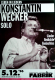 WECKER, KONSTANTIN - 1996 - In Concert - Leben in Liedern - Poster - Hamburg - B