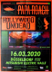 PAPA ROACH - 2020 - Plakat - Hollywood Undead Tour - Poster - Dsseldorf
