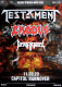 TESTAMENT - 2020 - Plakat - Live In Concert - Exodus - Poster - Hannover