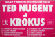 KROKUS - 1988 - Ted Nugent - Heavy Metal Heart Attack Tour - Poster